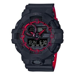 Часы Casio G-Shock Analog-Digital 'Black', черный ga-700se-1a4 | redblack