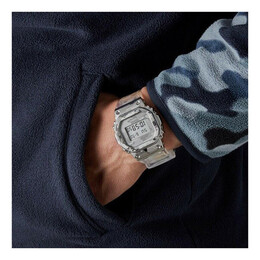 Часы Casio G-Shock Square 'White', цвет silver gm-5600scm-1 | silver