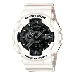 Часы Casio G-Shock Analog-Digital 'White', белый ga-110gw-7a | white