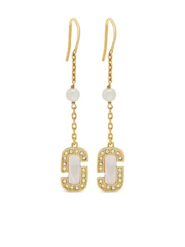Marc Jacobs The Mother Of Pearl J Marc Luxe Drop earrings 29061754