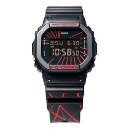Часы g-shock digital 'black' Casio, черный dw-5600kua22-1pf | black/red