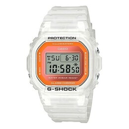 Часы Casio G-Shock Square 'White', белый dw-5600ls-7 | whiteorange