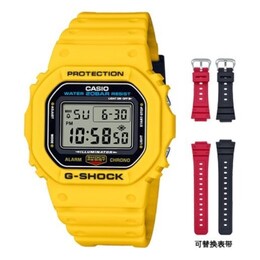Часы Casio G-Shock Digital 'Yellow', желтый dwe-5600r-9 | yellow