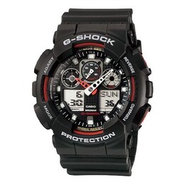Часы g-shock analog-digital 'black' Casio, черный ga-100-1a4dr | black