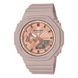 Часы g-shock digital-analog 'pale pink' Casio, розовый gma-s2100md | pale pink/ rose gold/white