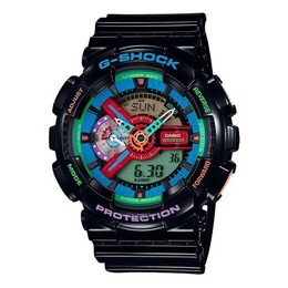 Часы Casio G-Shock Analog-Digital 'Black', черный ga-110mc-1a | black