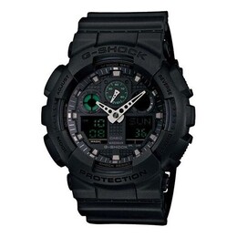 Часы Casio G-Shock Analog-Digital 'Black', черный ga-100mb-1a | black