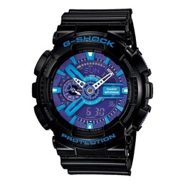 Часы Casio G-Shock Analog-Digital 'Black Blue', черный ga-110hc-1a | blueblack