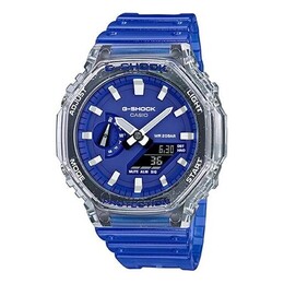 Часы Casio G-Shock Analog-Digital 'Blue', синий ga-2100hc-2a | blue