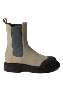 BRUNELLO CUCINELLI: Коричневые ботинки 