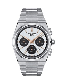 Хронограф Tissot PRX, 42 мм 4414751 | white/silver