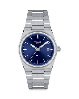 Часы Tissot PRX, 35 мм 4303914 | blue/silver
