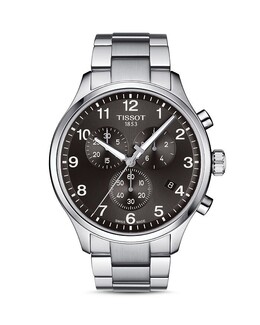 Классический хронограф Tissot Chrono XL, 45 мм 2873533 | black/silver