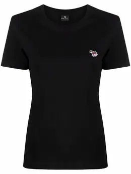 PS Paul Smith: Футболка с принтом зебры 