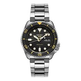 Часы Seiko Casual waterproof Automatic Sports Mechanical Watch 'Black Silver Gold' srpd57k1