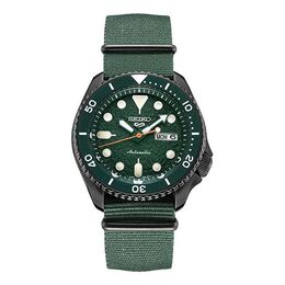 Часы Seiko Male Seiko5 Japan / South Korea Fashion, зеленый srpd77k1 | green