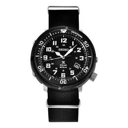 Часы Men's Seiko Prospex Solar Energy Sports Watch, черный sbdj027j | black