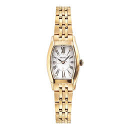 Часы Seiko Lukia Blue Lens 100 waterproof Solar Energy quartz Watch, золотой sup442j1 | gold