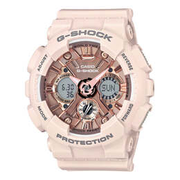 Часы Casio G-Shock Analog-Digital 'Pink', розовый gma-s120mf-4a | pink