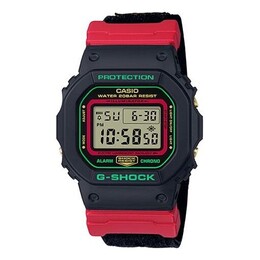 Часы Casio G-Shock Square 'Black Red', черный dw-5600thc-1 | black/red
