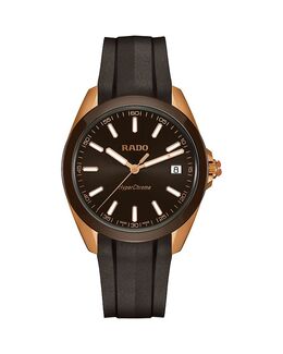 ГиперХром часы, 42 мм Rado, коричневый 5569741 | brown/brown