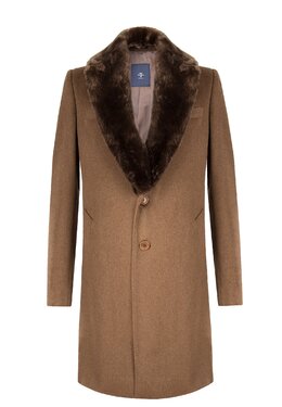 TERESA TARDIA: Коричневая куртка 