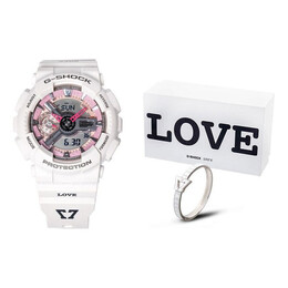 Часы Casio G-Shock Analog-Digital 'White', белый gma-s110mp-7aprs-person | white