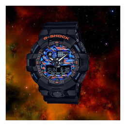 Часы Casio G-Shock Analog-Digital 'Black', черный ga-700ct-1apr | redblueblack