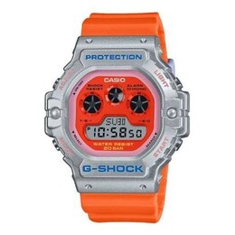 Часы g-shock digital 'neon orange' Casio, оранжевый dw-5900eu-8a4jf | neon orange