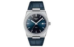 Мужские часы Tissot PRX Collection с кварцевым механизмом, синий циферблат 40 мм, модель t137.410.16.041.00
