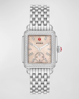Часы Deco Mid Diamond, абрикос Michele, цвет Apricot prod269800237 | apricot