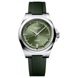 Longines Часы Men's Comcast Collection Watch, Green Dial l3.830.4.02.9 | green dial