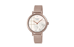 Casio Часы Women's SHEEN Pink Watch, White Dial she-c140cgm-7aupfh | white dial