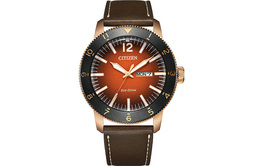 Citizen Часы Men's Ecology Drive Collection Watch, Orange Watch Dial aw0079-13x | orange watch dial