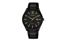 Citizen Часы Solar Quartz Movement Stainless Steel Strap Watch 35mm Women's Watch Black Dial, Black Dial ew2457-85e | black dial