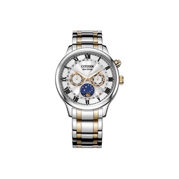 Citizen Часы Ecology Drive Collection Solar Quartz Movement Watch Men's Watch Silver Dial, Silver Dial ap1054-80a | silver dial