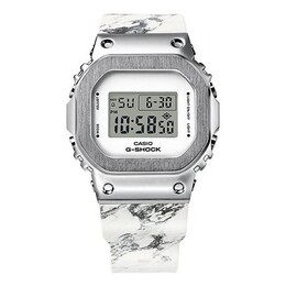 Часы Casio G-Shock Digital 'White SIlver', белый gm-s5600ma-7pff | white silver