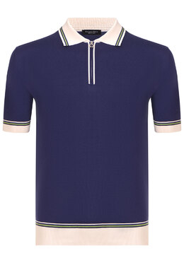 STEFANO RICCI: Синее поло 