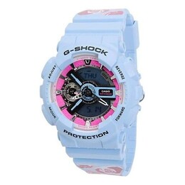Часы Casio G-Shock Analog-Digital 'Light Blue', синий gma-s110f-2a | blue