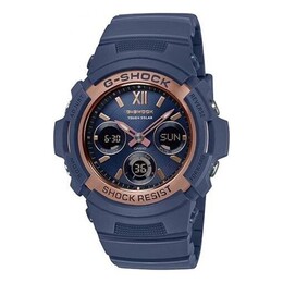 Часы Casio G-Shock Analog-Digital 'Blue', синий awr-m100snr-2a | blue