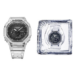 Часы Casio G-Shock Analog-Digital 'White', белый ga-2100ske-7a | white