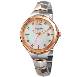 Наручные часы AK932 в круглом корпусе Akribos XXIV, белый m848572093743 | white
