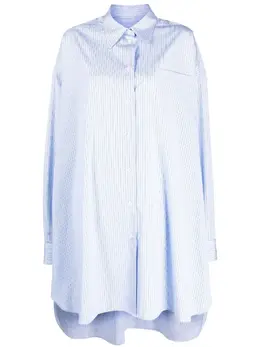 Maison Margiela: Рубашка в полоску 