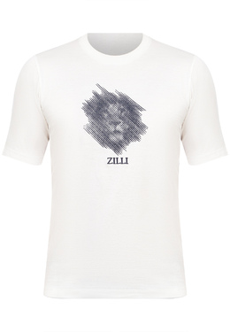 ZILLI: Белая футболка 