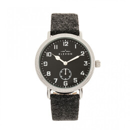 Часы northrop с кожаным ремешком с шерстяным покрытием Elevon, серый 2483113 | holzkohle