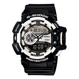 Часы Casio G-Shock Analog-Digital 'Black White', черный ga-400-1a | black