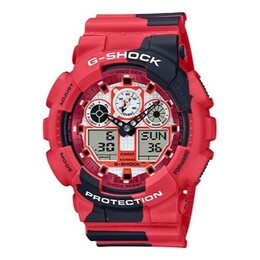 Часы Casio G-Shock Analog-Digital 'Red', красный ga-100jk-4adr | red