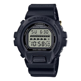 Часы g-shock digital 'black' Casio, черный dw-6640re-1pr | black