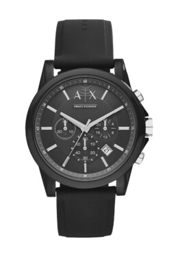 Мужской хронограф Outerbanks AX1326 Armani Exchange, черный 4053858632127 | schwarz