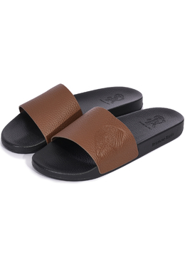 STEFANO RICCI: Коричневые шлёпанцы 